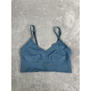 Lululemon Ebb To Street Sports Bra Women's Size 4 Blue